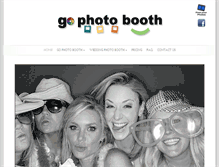 Tablet Screenshot of gophotobooth.com